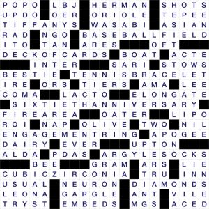 Sunday Premier June 16 2024 Answers - Premier Crossword