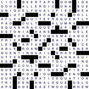 Premier Crossword